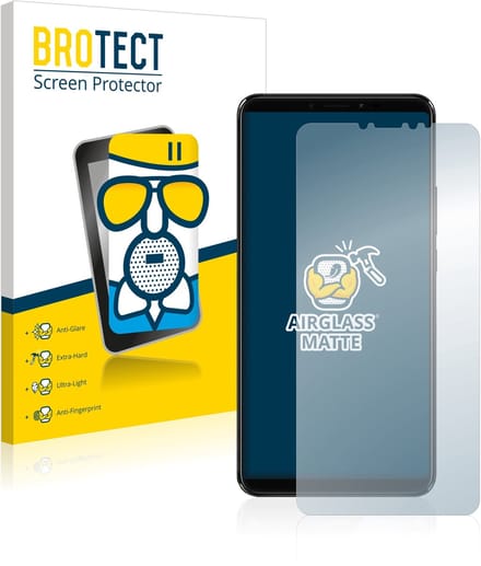 BROTECT - Screenprotector voor Xiaomi Mi Max 3 - Folie Beschermfolie Beschermglas matte