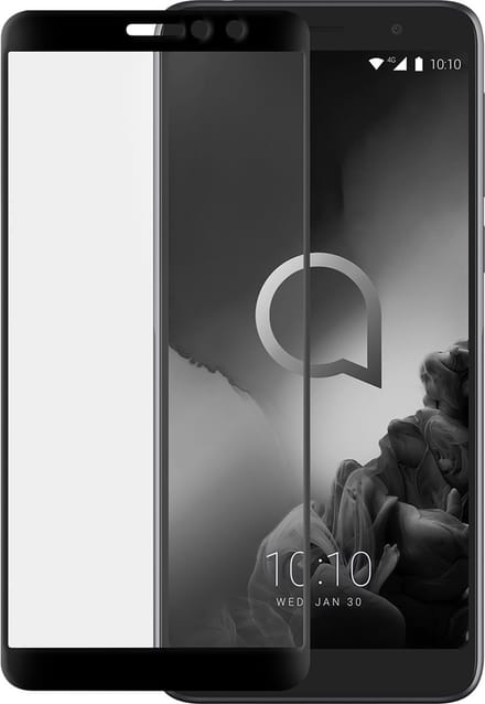 Alcatel, Screenprotector geschikt voor Alcatel 1X 2019 - Tempered Glass Ultra-Resistant, Transparant