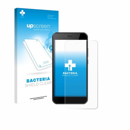 upscreen - Screenprotector voor HTC Wildfire E5 Life - Folie Beschermfolie transparant antibacterieel