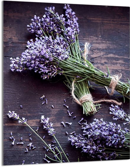 TMK ArtDeko - Snijplank - 40x52 cm - Glas - Lavender Design