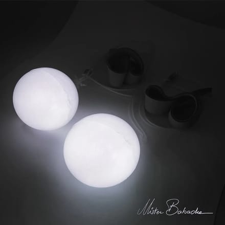 Complete lichtgevende komeetbal Mister Babache