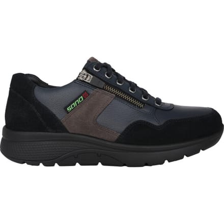 Mephisto Sano Amory - heren rollende wandelsneaker - Blauw - maat 40.5 (EU) 7 (UK)