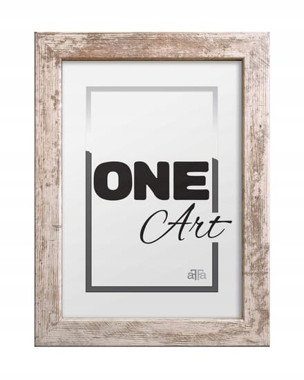 Hekla Fotolijst 10x15 cm - Whitewashed Grenen MDF Staand