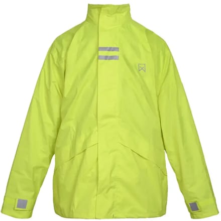 Willex - Regenjack - 100% Waterdicht - Hoog Draagcomfort - Neongeel - Maat S
