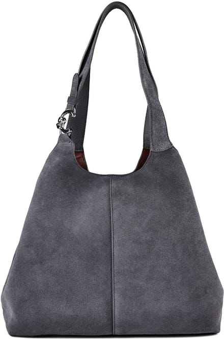 Coccinelle C-Easy Suede - Shopper L 35 cm (warm taupe)