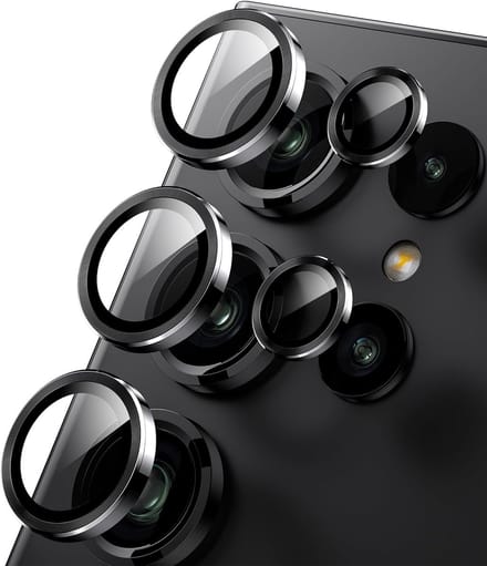 Camera Screenprotector geschikt voor Samsung Galaxy S25 Ultra - Volledig Dekkend Glas Screen Protector