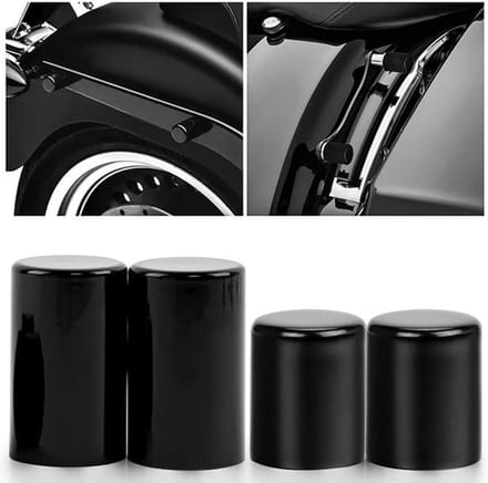 Jhubers - Docking hardware - Motoraccessoires - Zwart - Puntafdekking