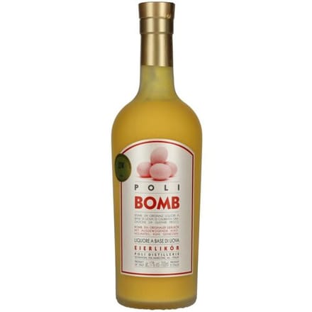 Poli Grappa &amp; Gedistilleerd Poli BOMB Eierlikör 17% Vol. 0,7l