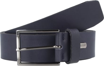 LLOYD Leren Riem Men´s Leather Belt 4.0 W90 Navy Donkerblauw