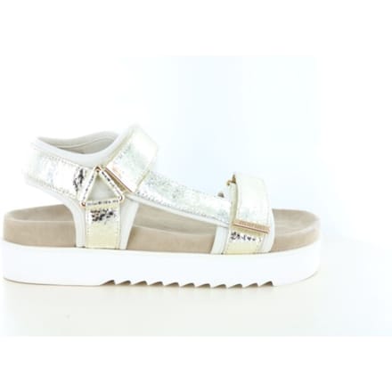 Hartjes Pop Sandale Sandalen Plat - Goudkleur - Maat 43