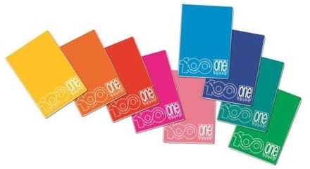 Blasetti One Color schrijfblok & schrift A5 19 vel Meerkleurig