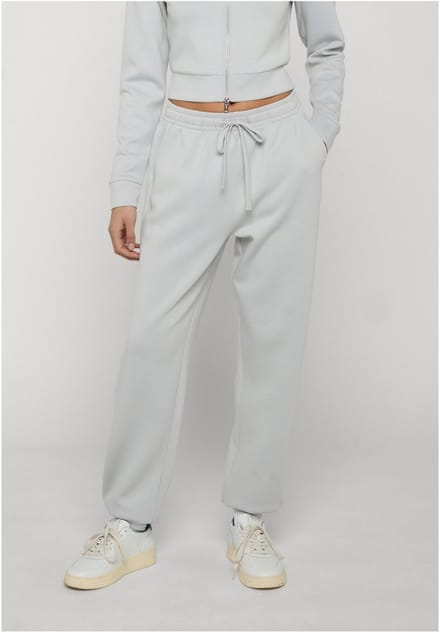 Urban Classics - Slim Fit Scuba Dames joggingbroek - XXL - Grijs