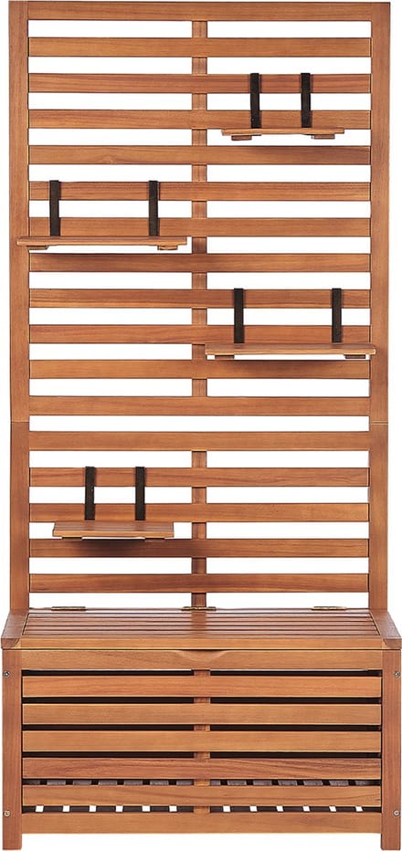 MATINO - Tuinbank - Lichte houtkleur - Acaciahout