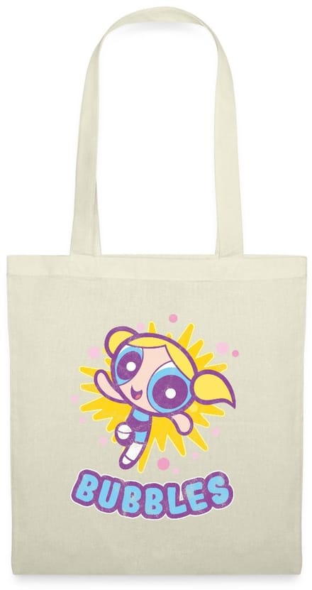 Powerpuff Girls Bubbles Vintage Tas Van Stof Schoudertas