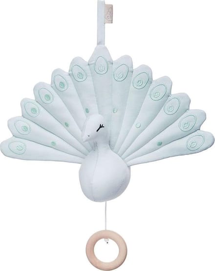 CamCam Muziekmobiel, peacock, meerdere kleuren