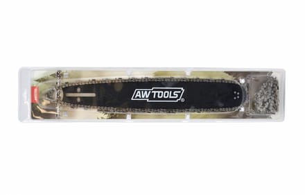 AWTools - Zaaggeleider en 2 Kettingen - 40cm - 66 Schakels