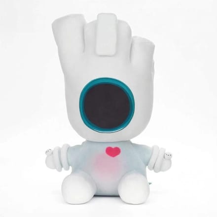 Minos Prime Pluche Pop Schattig Anime Randapparatuur Speelgoed Verjaardag Kerstcadeau white