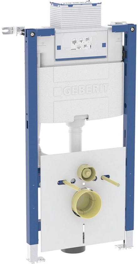 Geberit Duofix omega inbouwreservoir - 98x50x17cm - blauw