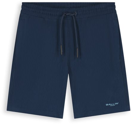 Ballin Amsterdam - Jongens Regular fit Shorts Casual - Navy - Maat 6