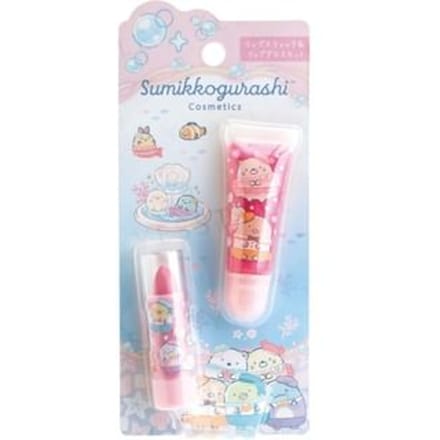 San-X - Sumikko Gurashi Lip Stick & Lip Gloss Set 01 2 pcs