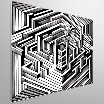 Kunstprint | Wanddecoratie | Dibond | 20 × 20 cm