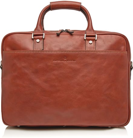 Castelijn & Beerens Verona Business RFID Laptoptas 15.6''| Lichtbruin
