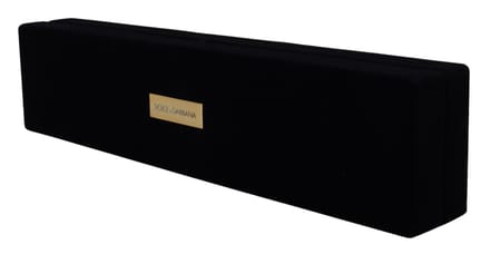Dolce & Gabbana Elegante Velours Sieradenopslag Vrouwen Doos