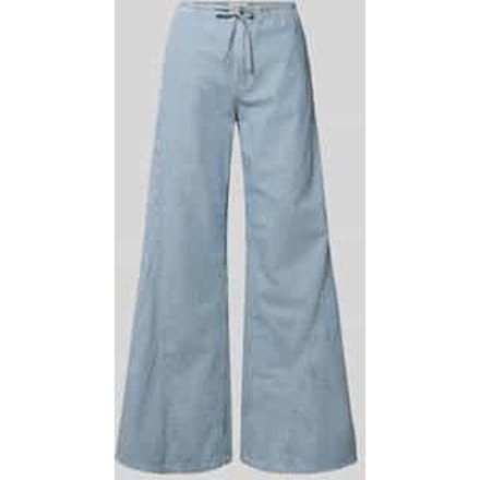 Joggingbroek met bindceintuur en steekzakken