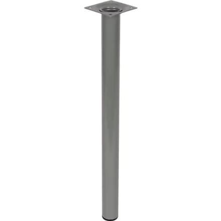Duraline Meubelpoot Rond Staal 3x40cm Grijs