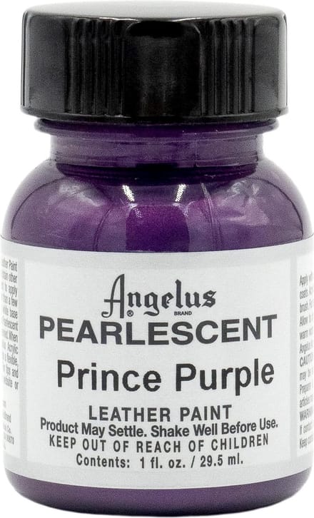 Angelus Leather Acrylic Paint - textielverf voor leren stoffen - acrylbasis - 29,5ml - Parelmoer Rood