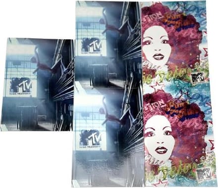 MTV Music Television – Schriften – Ruitjes 10×10 mm – 5-pack