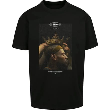 Mister Tee - Kid from Akron Oversize Heren T-shirt - M - Zwart