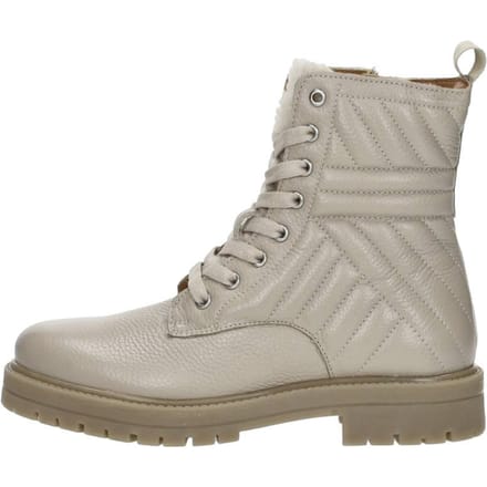 SUB55 Veterschoen hoog Veterschoen hoog - Beige - Maat 32