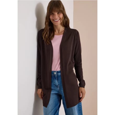 Lang openvallend vest