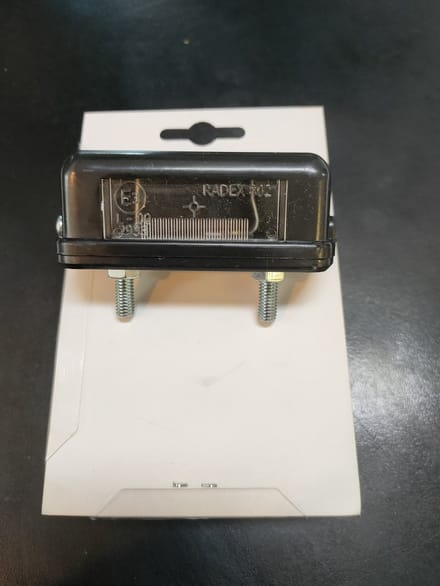 Kentekenverlichting 85 x 35 mm