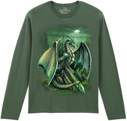 Draak Garwin Dragon The Coloured House Longsleeve T-shirt M