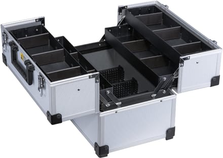 allit gereedschapkoffer AluPlus Tool >L< 36C, zilver