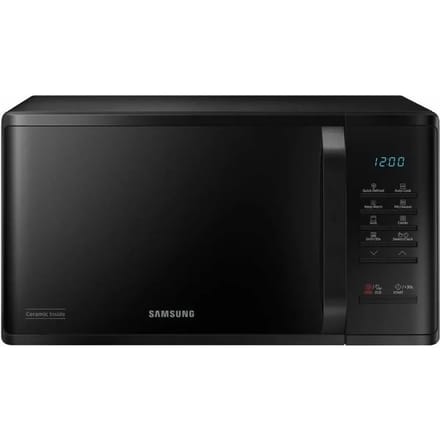Micro-ondes Samsung MG23K3513AK - 23L - Gril - Electronique - 800W - 28,8 cm - Cavité céramique émail - Noir