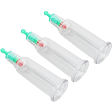 3 stuks vingercups vacuümmassage gezondheidscups sterke vacuümzuiging kleine vingercups white