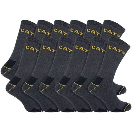 12 Pack Unisex Zware Werk Sokken voor Stalen Neus Laarzen