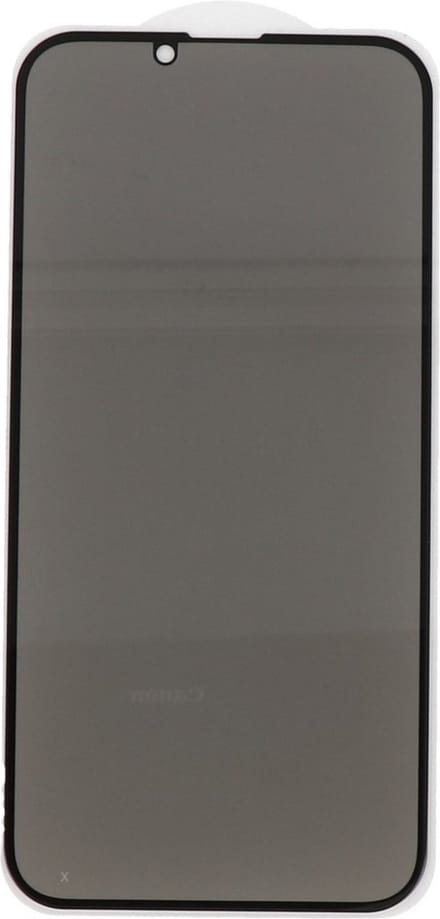 Privacy Gehard Tempered Glass - Screenprotector - beschermglas - Geschikt voor iPhone 12 Mini Zwart