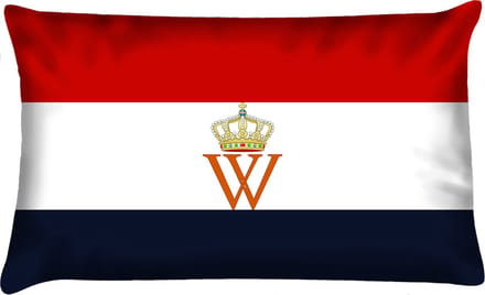 Sierkussen - Buitenkussen Hollands Glorie Bootkussen Waterafstotend Monogram - Multicolor - 60 Cm X 40 Cm