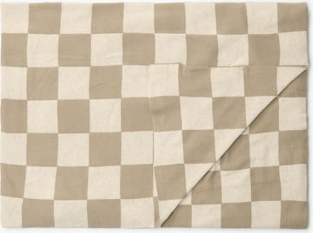 Marc O'Polo Rykki Plaid Dark Sand - 150x200 cm