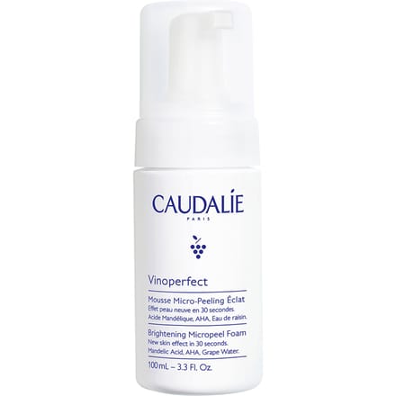 Caudalie Vinoperfect Micro-Peeling Mousse 100ml - zachte AHA peeling gezichtsscrub