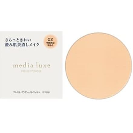 Kanebo - Media Luxe Presssed Powder 02 Medium Light