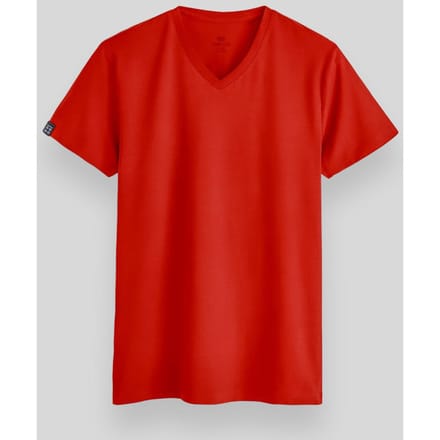 Heren V-hals Korte Mouwen T-Shirt