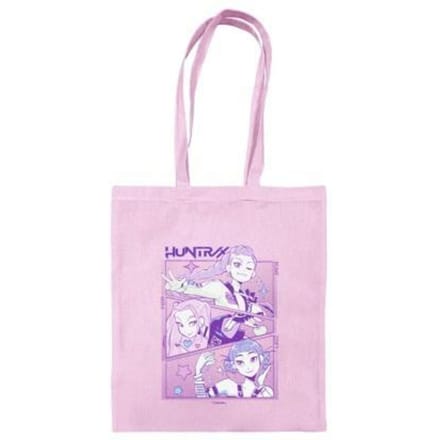 Pyramid - Tote Bag K-Pop Demon Hunters (Huntrix) Light Pink