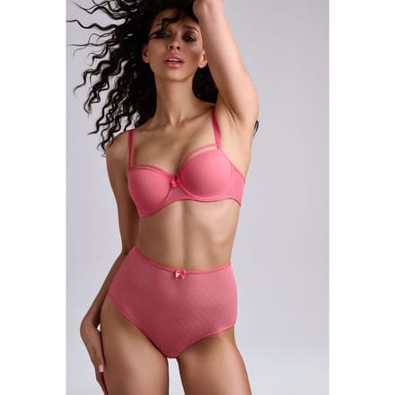 Marlies Dekkers Peekaboo Pink Lemonade Briefs Größe: M | Unterhosen Outlet | Damen | Rosa