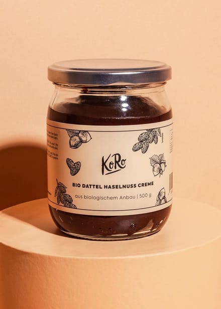 KoRo | Bio dadel-hazelnootpasta 500 g