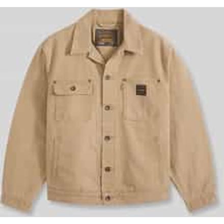 Jeansjack met labelpatch model 'SUNRISE'